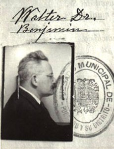 Identificação de Walter Benjamin no livro de óbitos do registro civil de Portbou, 1940