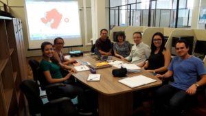 Reunião de trabalho de pesquisadores da Rede Mapa do Piauí e de Santa Catarina