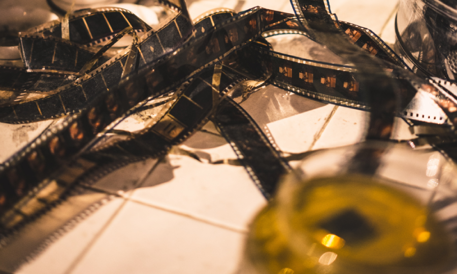 Fotografia de rolos de filme
