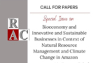 Imagem promocional da chamada de artigos da Revista de Administração Contemporânea. À esquerda, há o logo do periódico; à direita, a inscrição "Call for Papers". Abaixo, há detalhes sobre a temática do fascículo, acompanhados pelos logos da ANPAD, Scopus e Cope, dispostos da esquerda para a direita.