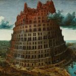 Pintura "the Elder - The Tower of Babel" de Pieter Bruegel