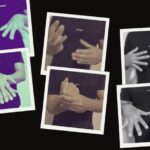 Fotografias mostrando como sinalizar "inclusão" em libras